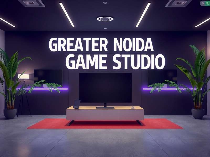 Game development team at work